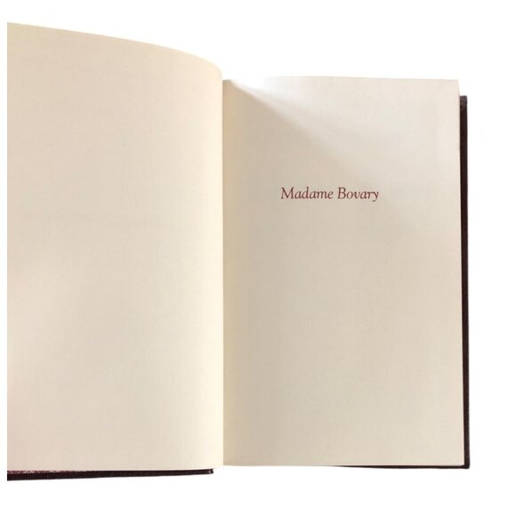 Madame Bovary Gustave Flaubert Franklin Library 1979 Leather Bound Gold Gilded - Picture 11 of 15